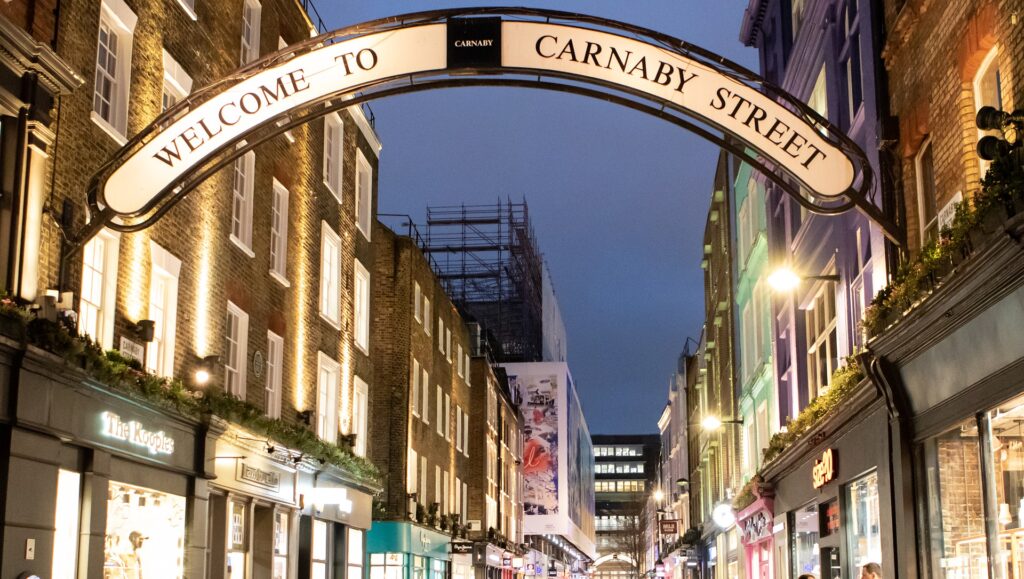Carnaby Street Soho cosa vedere a Londra in due giorni