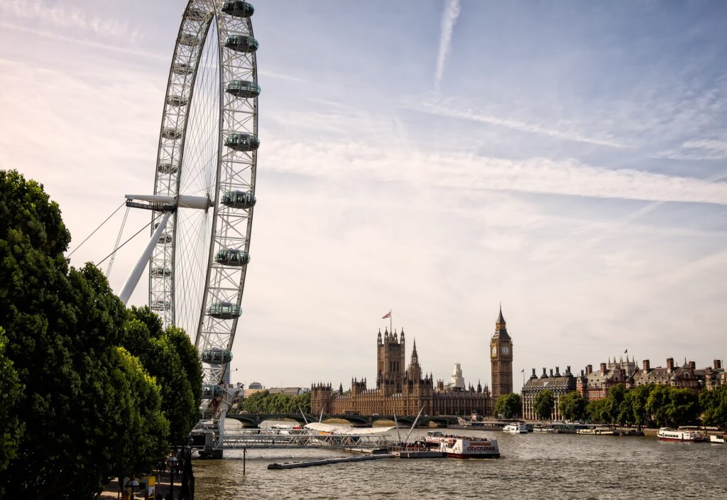 Big Ben e London Eye