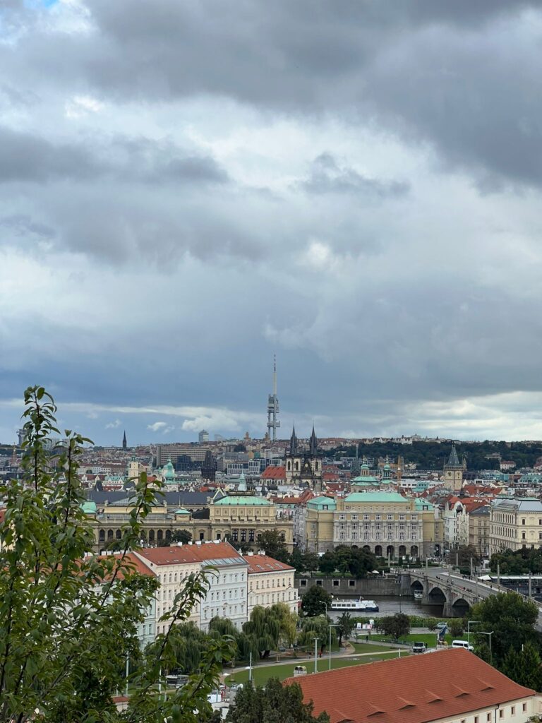 Vista dal Castello di Praga